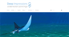 Desktop Screenshot of deepimpressions.co.uk